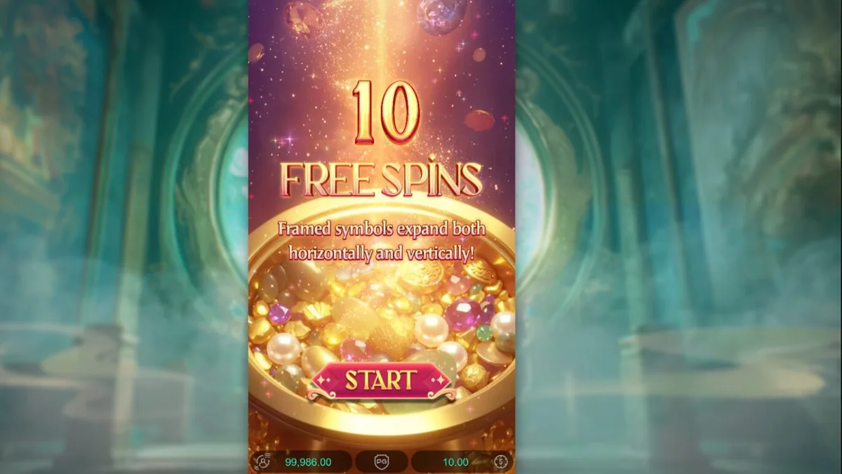 Tampilan visual slot Mythical Guardians dengan simbol naga dan elemen mitologi Tiongkok